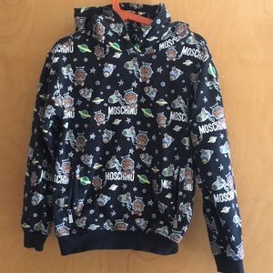 Moschino hoodie size 8